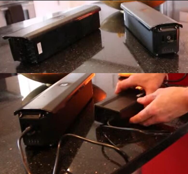 How to charge bike battery