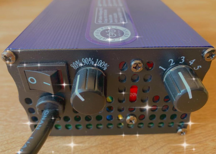 ebike battery 80% charger